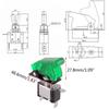 Car Boat Truck Led Lighted Toggle Switch with Aircraft Flip Safety Up Cap Cover