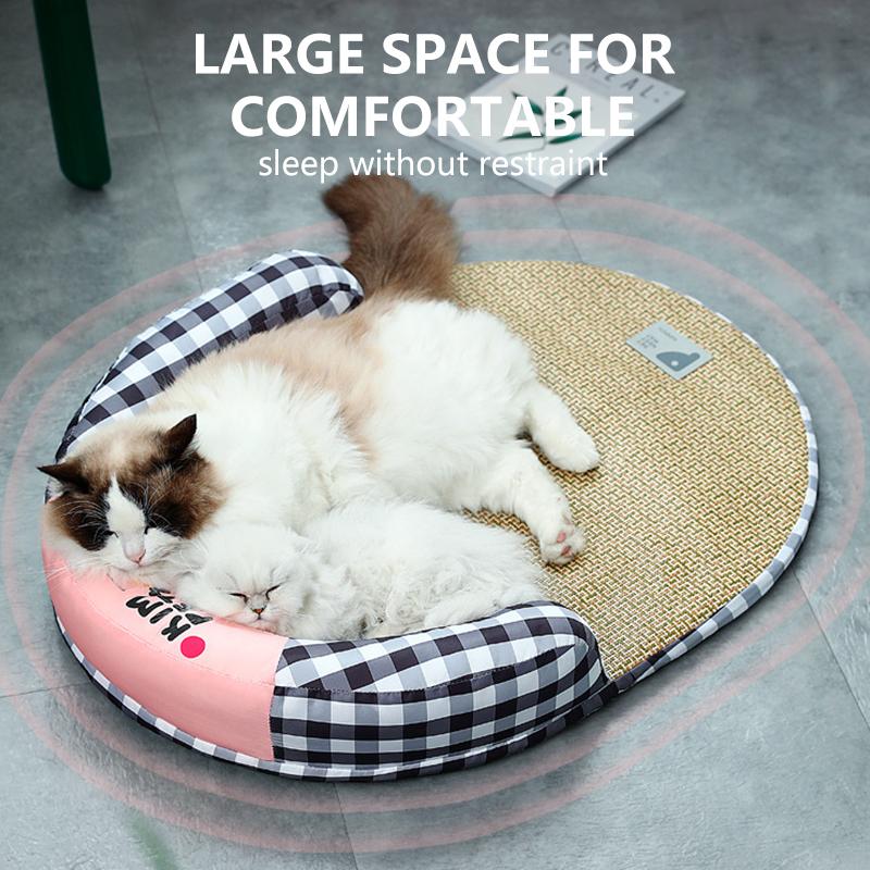 Cama de verano para mascotas, estera de enfriamiento de hielo para