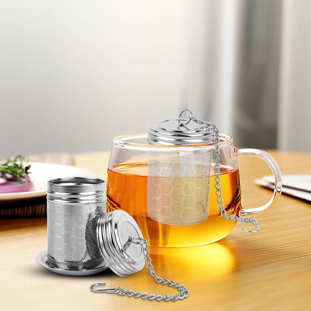 304 Stainless Steel Tea Strainers Extra Fine Mesh Tea Steeper Tea Diffuser Filter Great Gifts