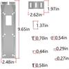 H7BD 000-12603-001 Transducer Transom Mount Bracket Compatible for StructureScan 3D TotalScan Yacht Marine Fishing Shockproof
