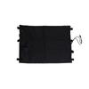 DUCKNOT Canvas Chair Back Pocket, Hanging Organizer, Wall Pocket, Seat Back Pocket, Storage Pocket, Made In Japan (Black, No Logo)