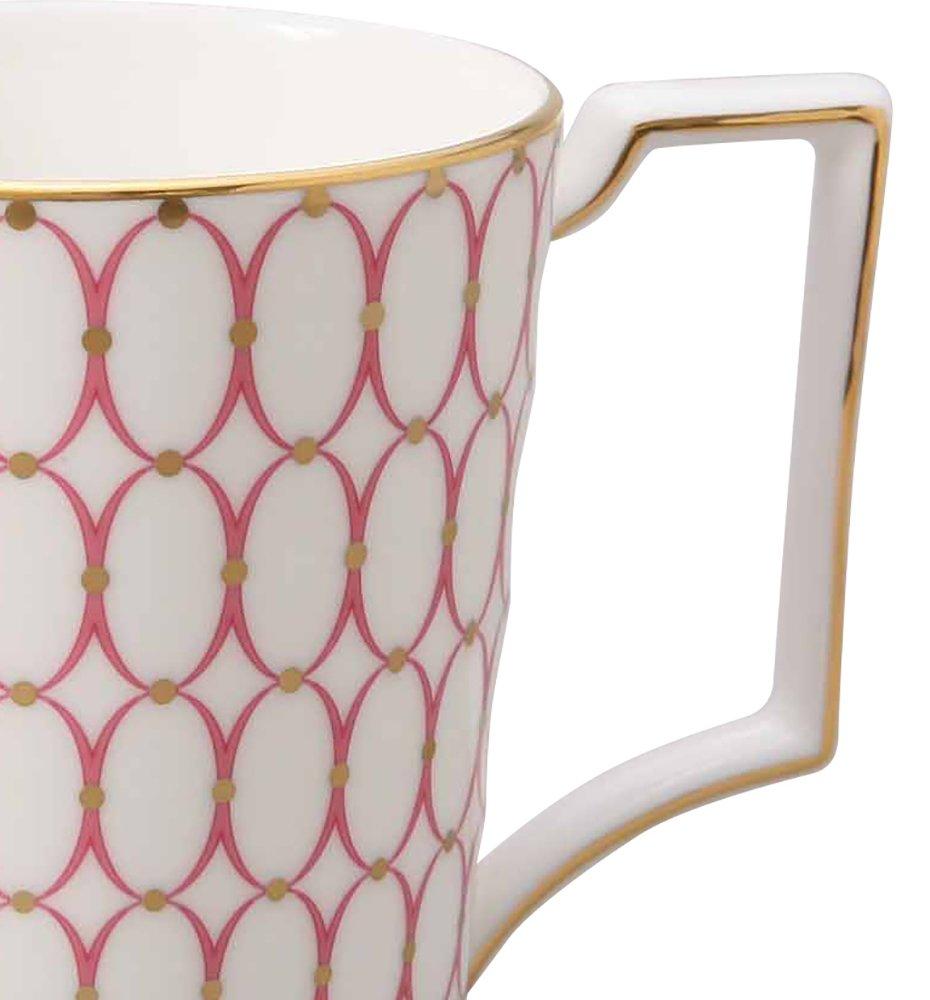 Wedgwood Renaissance Gold Wedding 5C107408922 [Officially Imported] Mug, Pink, Gift,