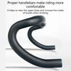 Light Weight Carbon Fiber Road Bike Handlebar Replacement 31.8mm Drop Bar Bent Handlebar Cycling Bicycles Accessories