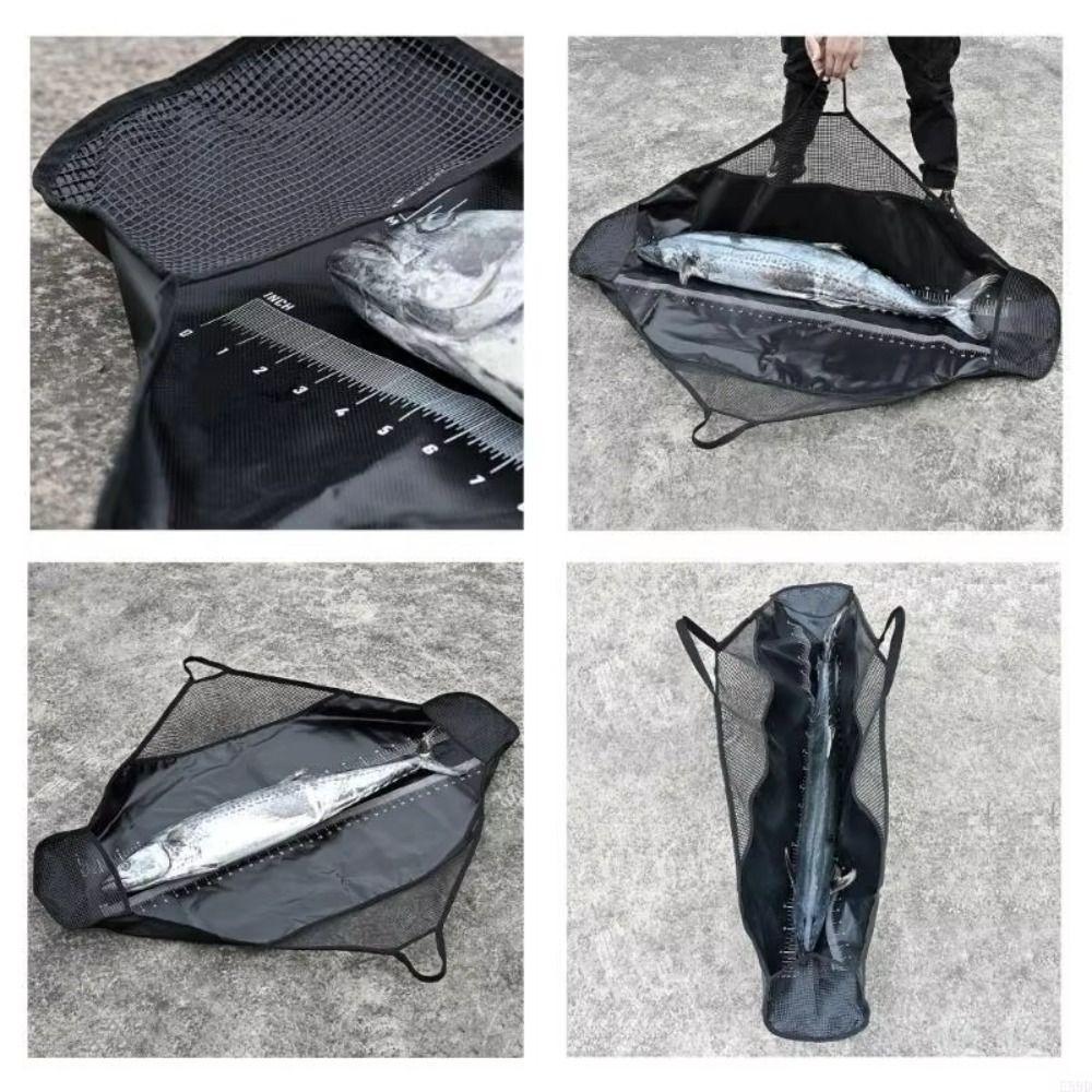 Landing Mat Fish Weigh Sling Bag Protections Mat Unhooking Weigh Sling Bag  Fishing Supplies