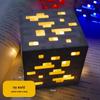Diamond Ore Lamp - Color-Changing Minecraft Torch & Potion Bottle Night Light Gift