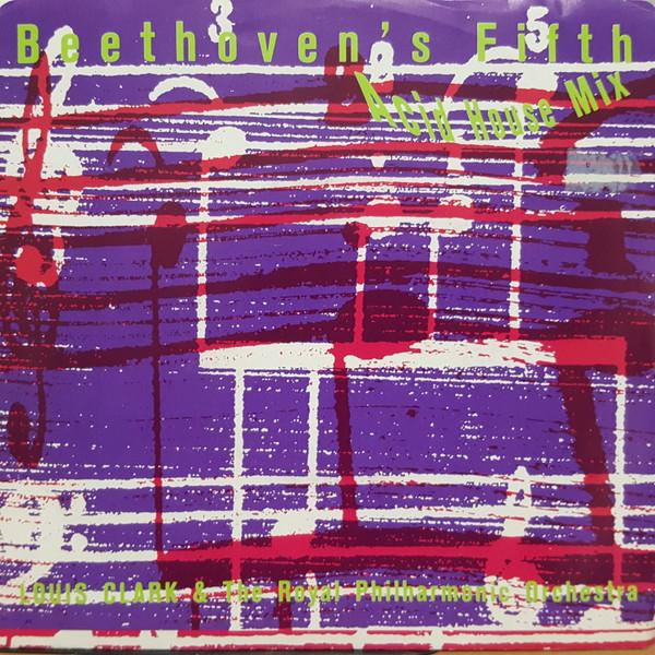 

7inch Record LOUIS CLARK Beethovens Fifth AS19789 Arista 1989 Canada Dance Electronica Used