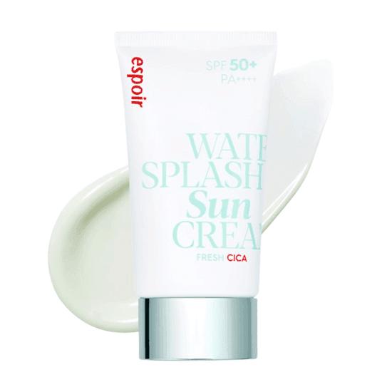 Espoir Water Splash Sun Cream Fresh Cica SPF 50+ PA++++ 60ml