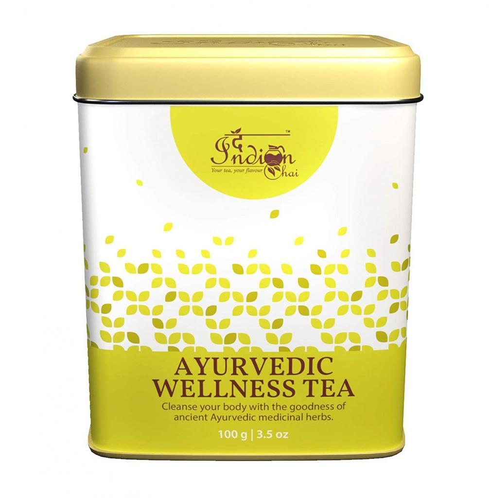 Аюрведический чай для укрепления здоровья (100 г), Ayurvedic Wellness Tea,  Indian Chai