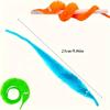 12Pcs Fun Worm Magic Props Pet Toys For Children Kids Beginners Wiggly Twisty Worm With Invisible String Party Games Trick Toys