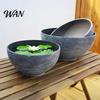 Thick Sturdy Flowerpot Plant Pot with Drainage, Resin Planter for Indoor Outdoor Winter Proof Plants, Medium Flower Pots Patio, Balcony Garden