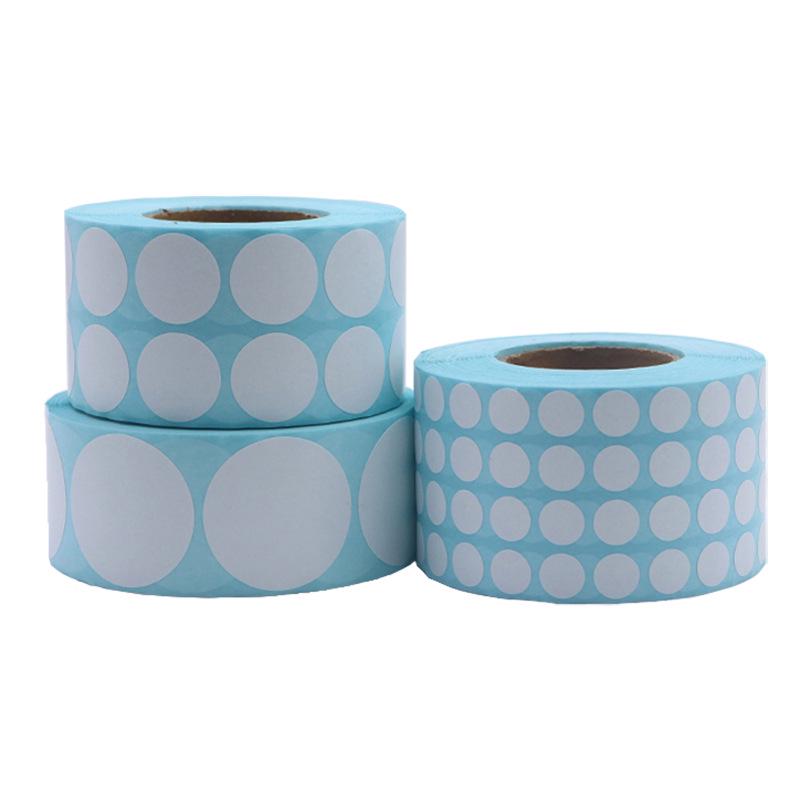 Small Round Waterproof Thermal Barcode Label Roll