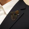 Tassel Brooch  Key Design Brooch Vintage Key Brooch Timeless Metal Pin For Casual Outfit Gifts Hat