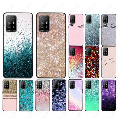 נצנצים רוח עיניים לב אור כיסוי טלפון עבור oppo Realme 8Pro 6PRO 6i 7pro 9i 9pro C11 C21Y C21 C25Y C25S C3 Q3S XT כיסויים coque