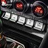 Real Hard Carbon Fiber Stickers For Subaru BRZ Toyota GR86 2025 2025 2025 2025 Air Conditioner Button Interior LHD RHD Cover