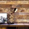 Natural wood dark gray wood retro self-adhesive wood wallpaper self-adhesive paper peeling wallpaper home decoration kitchen