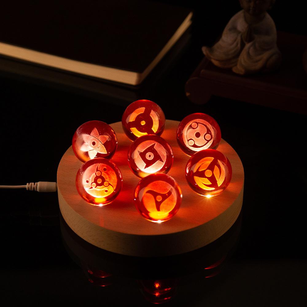 Anime Sharingan Crystal Ball Set 7pcs