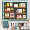 LioNergy Motivational Quotes Classroom Bulletin Board Kit Positive Mindset helves Bulletin Board Decoration piration Poster Cutouts Wall Door Décor
