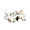 String of Marbled White Howlite Bead Chips - 80cm String