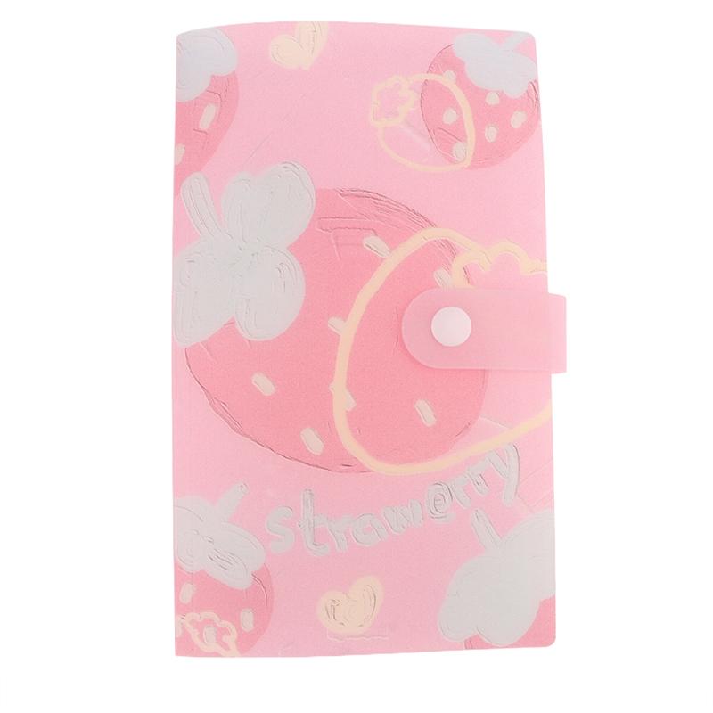 120 Slots Nail Sticker Storage Book Fruit Cover Nail Decal Storage Album For Small Sticker
