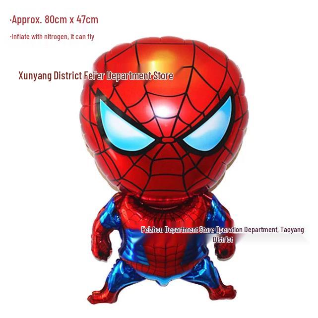 Spider-Man Superhero Series Birthday Party Aluminum Foil Balloons