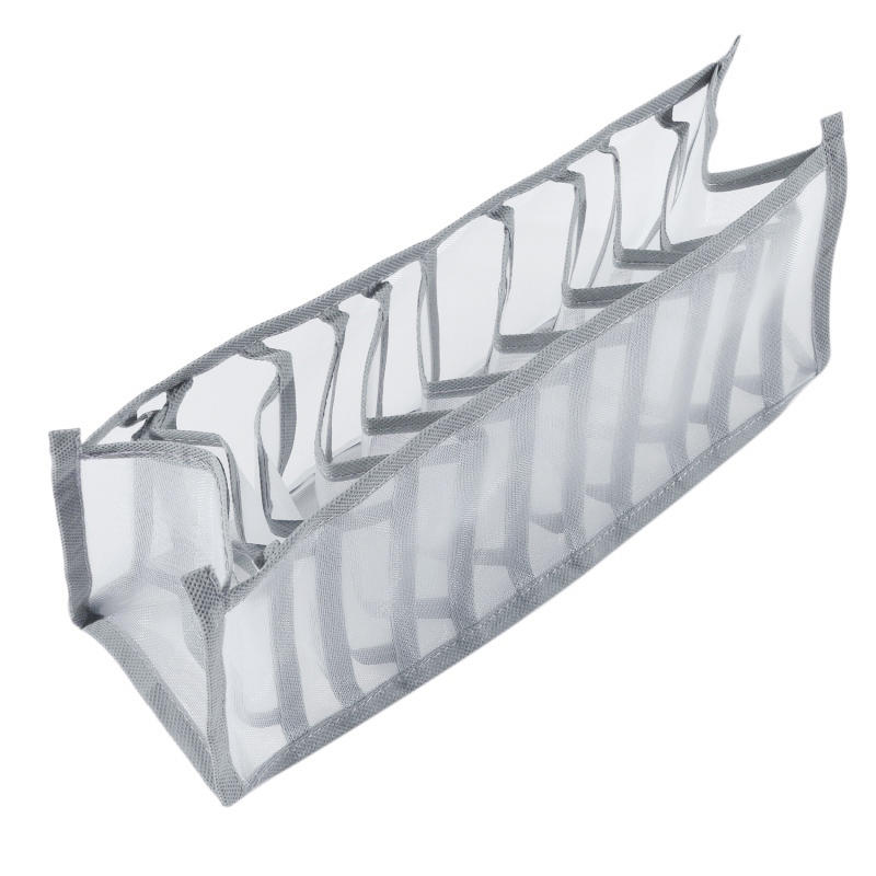 Mehrfach unterteilte faltbare Schubladen-Organizer-Tasche für Unterwäsche, Socken und Slips, platzsparend, zusammenklappbar, Schrank-Kleider-Organizer, Aufbewahrungsbox