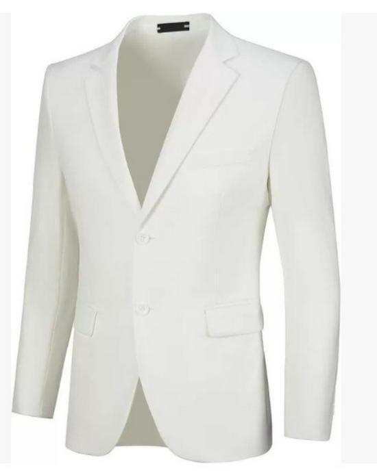 2025 Men's European American Casual Suit Set: Two-Piece Trousers & Jacket for Weddings and Banquets