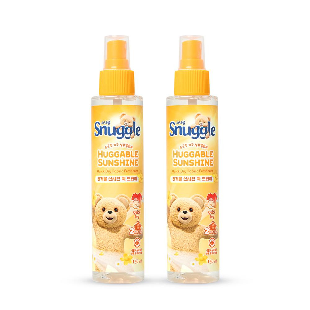 Snuggle Fabric Deodorizer Huggable Sunshine 150ml x 2 Huggable Sunshine 150ml x 2