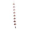 39.4in 8 cesti Lanț de ploaie Umbrelă decorativă Lanț de ploaie Clopot pentru casă, grădină, patio, decor în aer liber