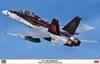 Hasegawa Scale US Marine Fighter Attack Squadron 232 Hornet Red Devils Plastic Model Kit 07562 1/48 F/A-18D "VMFA-232 2025" (Airplane)