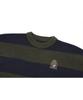 CPGN STUDIO Pullover Border Western Sweater Navy Khaki