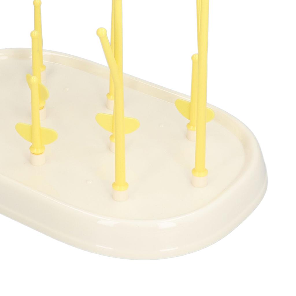Feeding Bottle Drying Rack Collapsible Portable Baby Feeding Bottle Drying Draining Rack