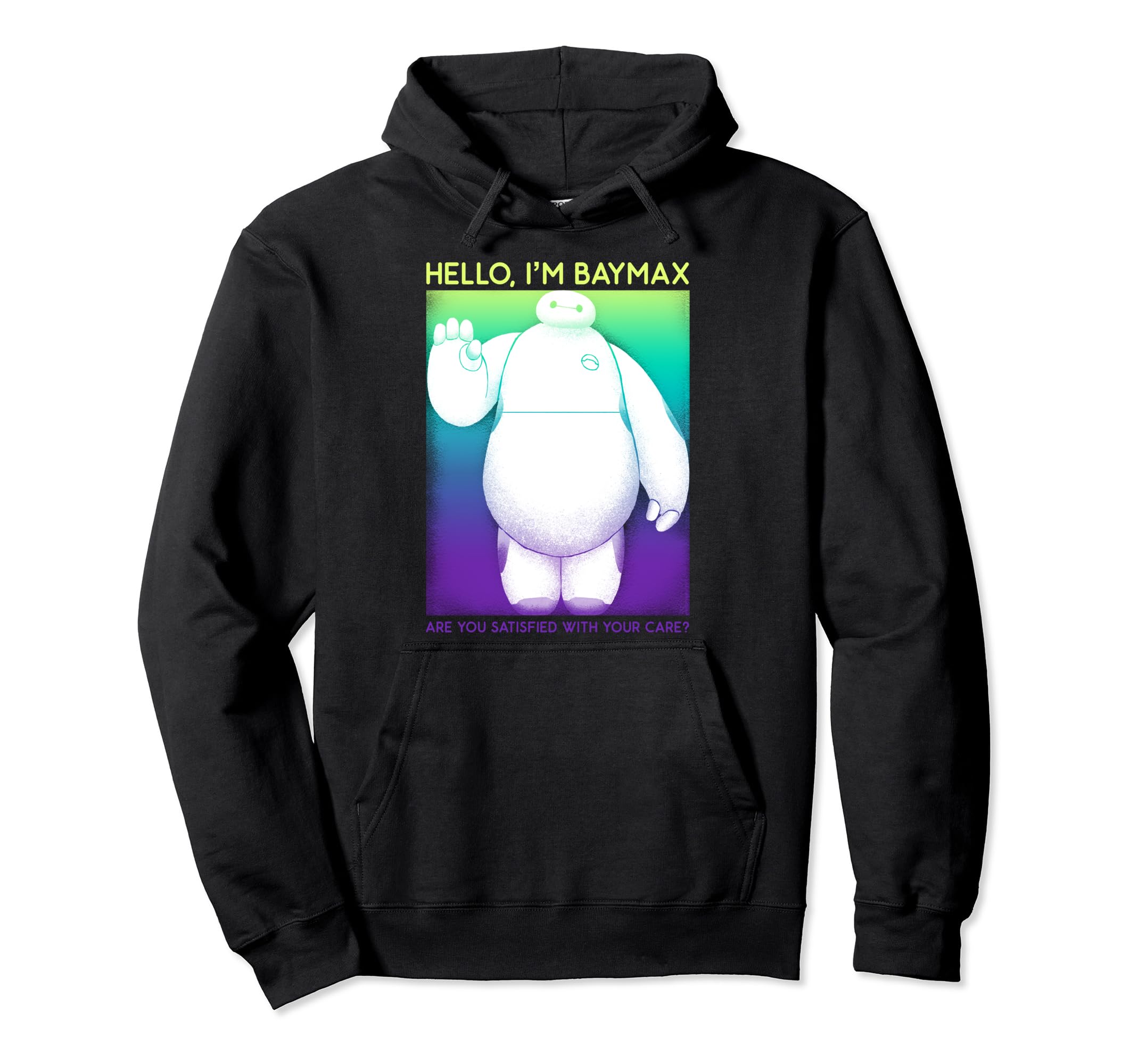 

Disney Big Hero 6 Baymax Hello Wave Colorful Graphic Hoodie