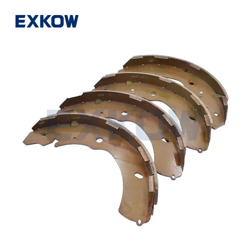 Rear Brake Shoe Set for Mitsubishi L200 Triton IV 2005-2015 KA4T KB4T 2015- KL3T KL4T Pajero Montero Sport II 4600A106 4600A122