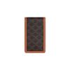 Celine Monogramm-Druck Magnetverschluss Leder Geldbörse Herren Geldbörse Braun 10K882EEN-04LI