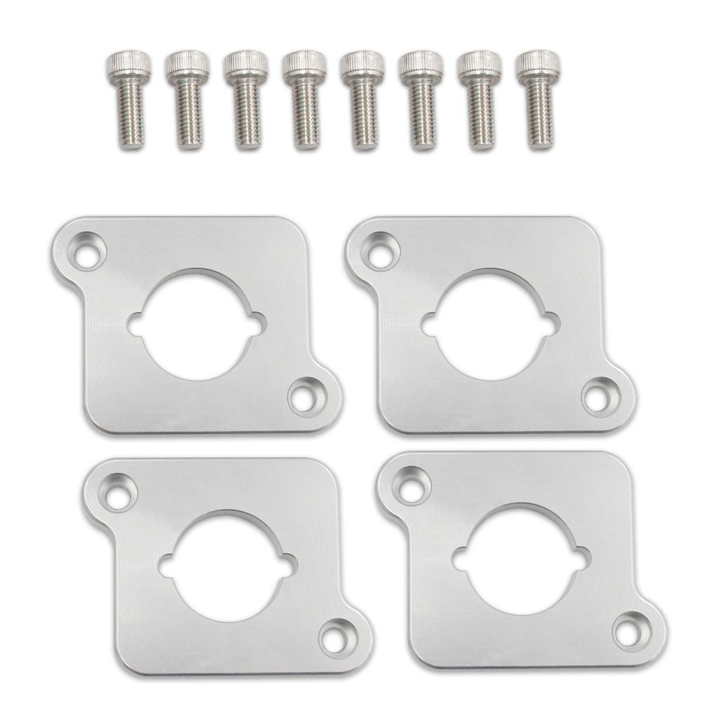 Coilpack Adapter Plates Spacer Billet for Jetta A4 A6 TT 1.8T To 2.0TFSI Replacement Aluminum Coilpack Plates with Bolts