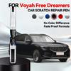 Fahrzeug zur ausschließlichen Nutzung Für Voyah Free Dreamers Lackreparaturstift Ausbesserungsstift Kratzerentferner DIY Autozubehör Schwarz Weiß B