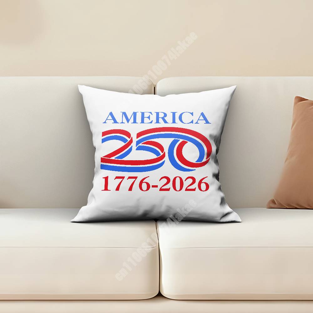 USA Th Anniversary Independence Day Pillow Cover Sofa Couch Cushion Case Home Living Room Decoration