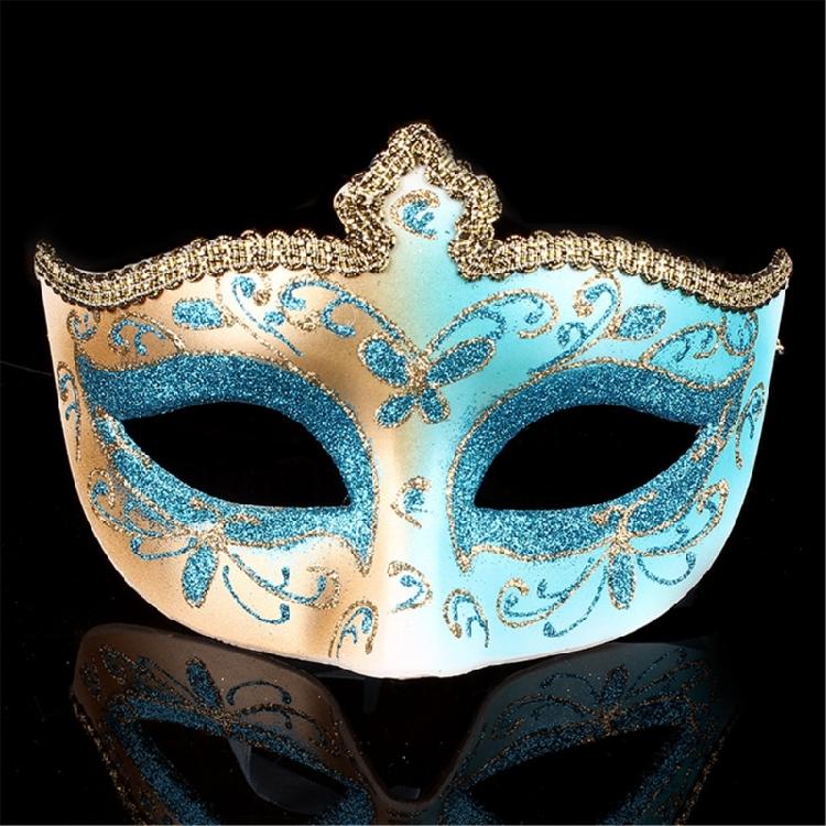 Half Face Mask Halloween Mask Venetians Mask Masquerade Mask Antique Mask