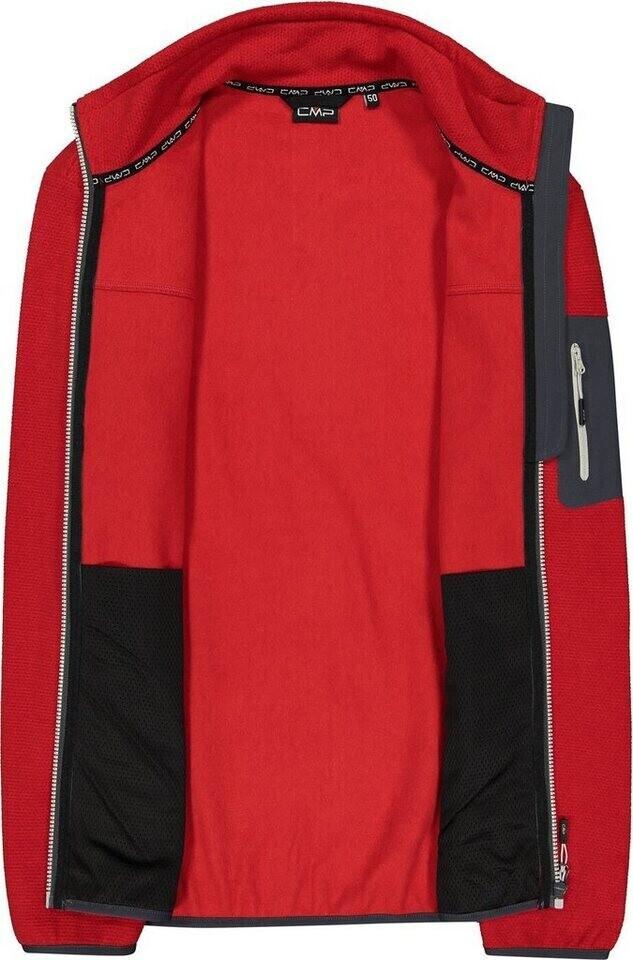 Куртка мужская CMP Fleece Jacquard-Knit-Tech Jacket (38H2237) ferrari