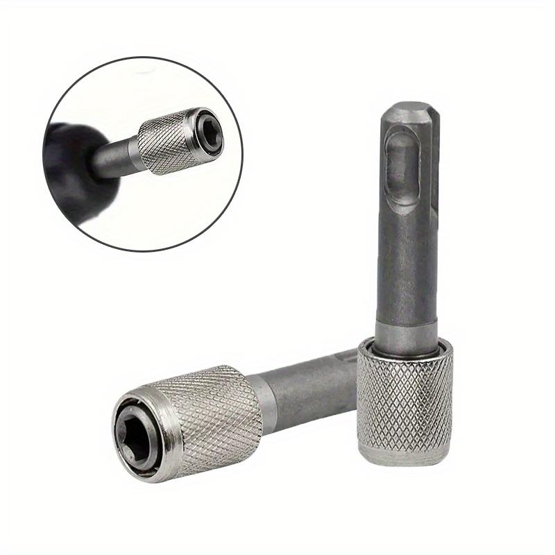 SDS To Hex Shank Drill Holders 4pcs Quick Release SDS To Hex Shank Drill Bit Holders for Versatile Hand Drilling Screwdriver