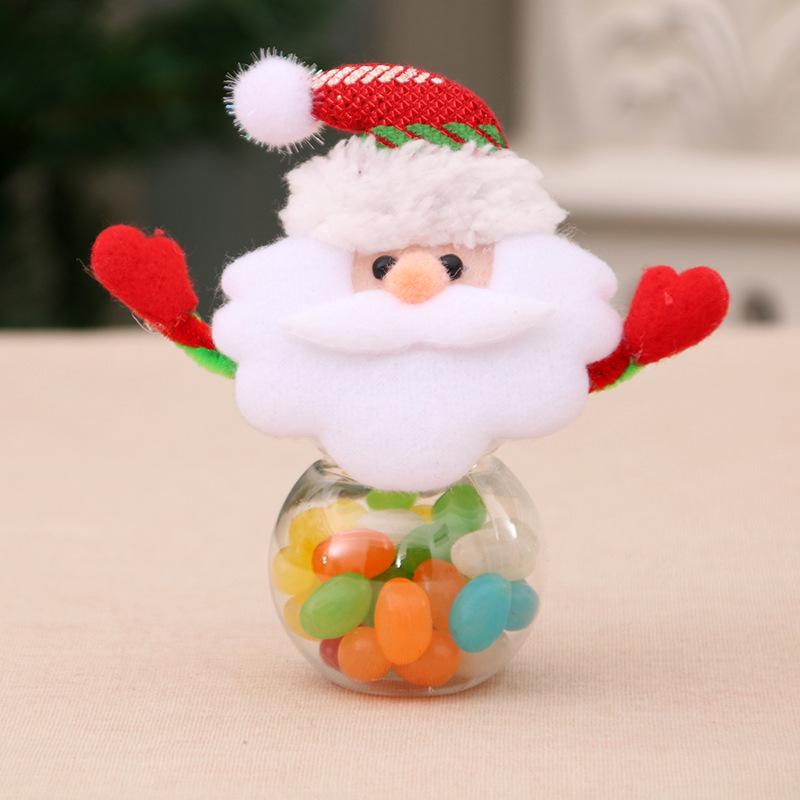 Borcan de bomboane de Craciun Mini Borcan de bomboane Old Man Mic Cadou de Craciun