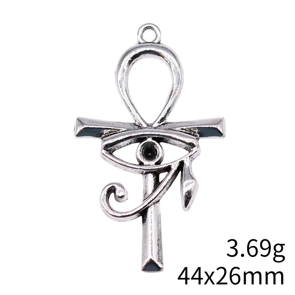 New Year's Day Charm Bracelet Italian Ankh Cross Charms Pendant Audience Chain Pendant