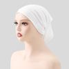 Antislip Strips Elastic Turban Hat Stretch Material Undercap Scarf Muslim Hijab Cap  Islamic Wear