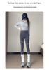 Women's High-Waist Shark Zipper Yoga Pants - Slimming, Hip-Lifting, Spring/Summer Wear