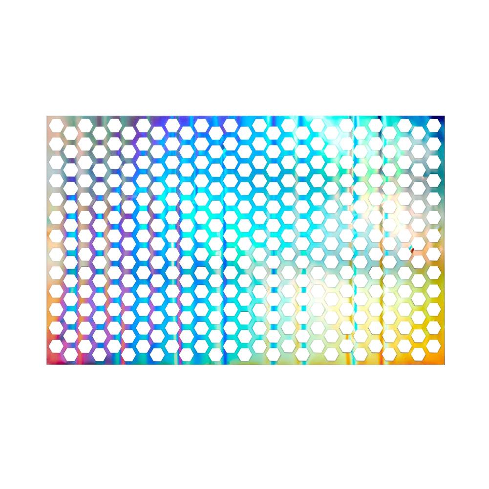 2PCS Car Headlight Rear Tail Light Honeycomb Stickers Vinyl Decals Trim Rear Light Film Taillight Lamp Cover Accessories 48x30cm