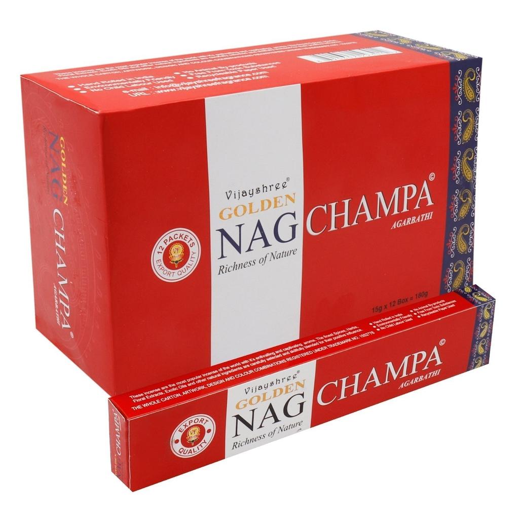 Champa Incense 15g, Golden Nag