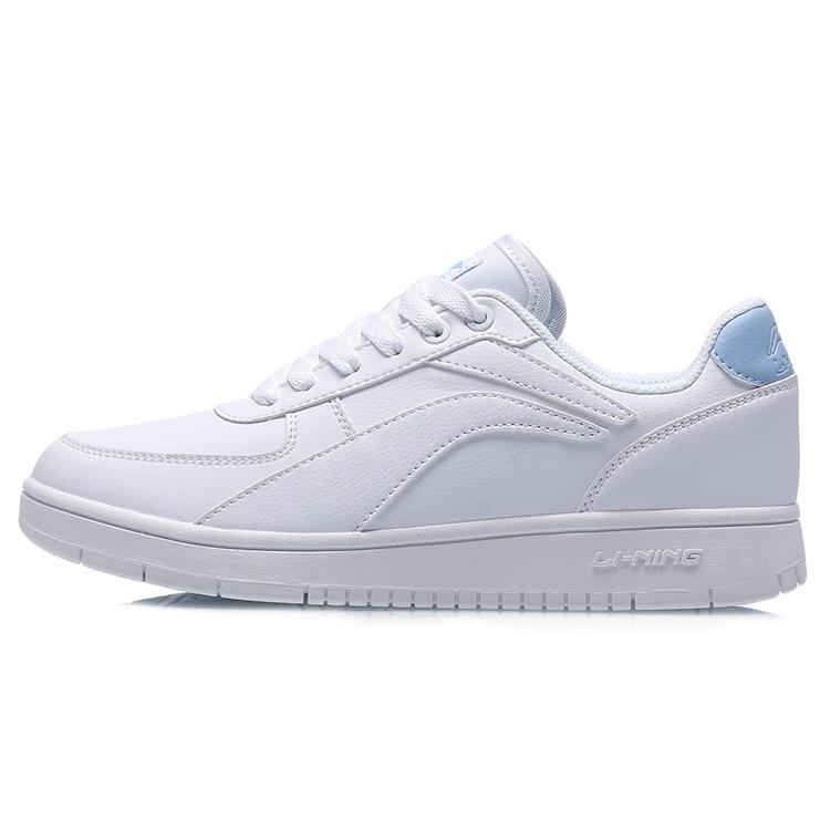 (WMNS) Li-Ning Classic Skateboarding Low  White Blue  Women s AGCP422-4 EU 35⅔