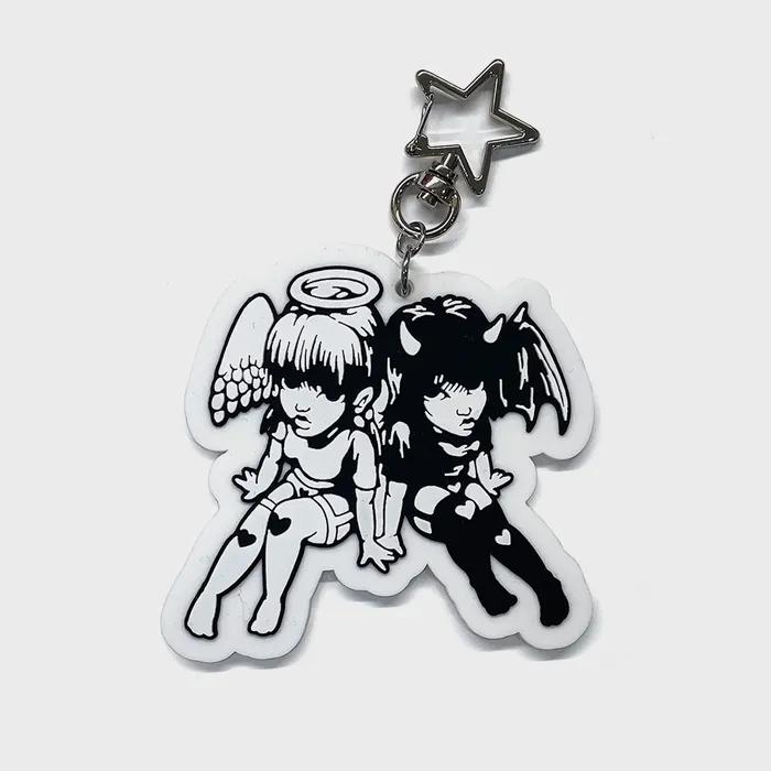 Twins Keyring