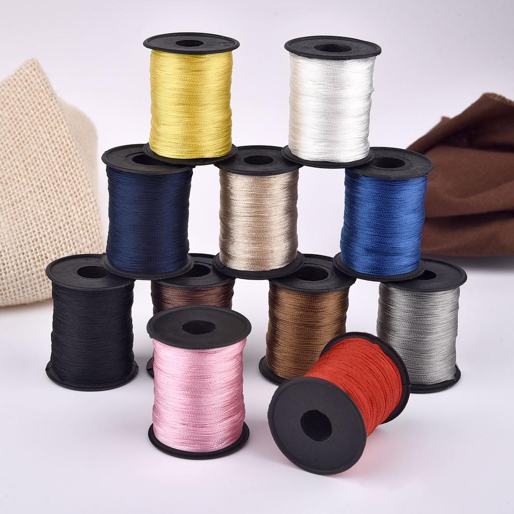 150m/Rolle 0,25mm Nähmaschinengarn Handgemachtes Nylon Garn Hohe Festigkeit Seide Helles Leder Seidengarn Jeans Dickes Garn