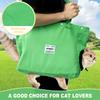 New Cat Carrier Bag Canvas Cat Shoulder Carrying Bag Breathable Portable Cat Carrier Pouch Multipurpose Cat Travel Carrier Bag
